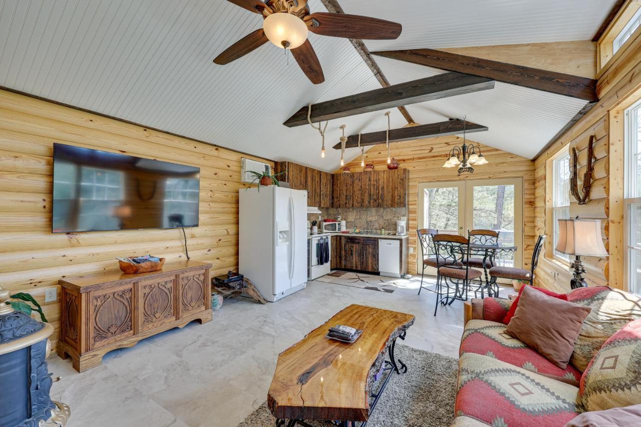 Cliffside Eureka Springs Cabin With Beaver Lake View Exterior foto
